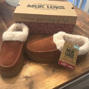 NWT Muk Luks Slippers Shoes 7
